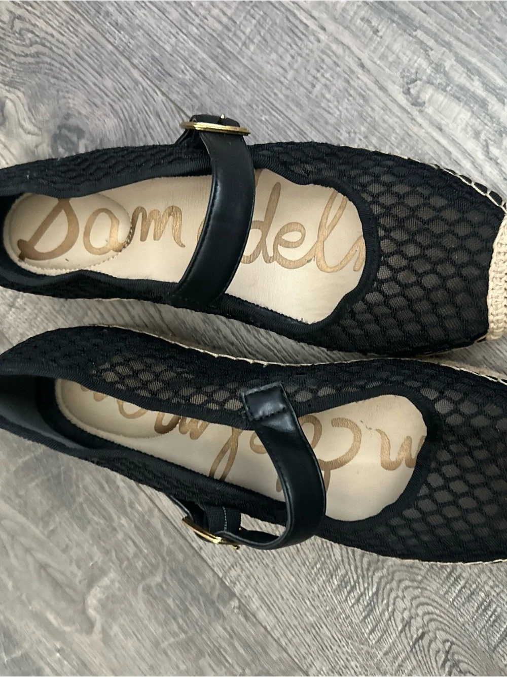 Mackiemesh Mary Jane Platform Espadrille  size 7.5